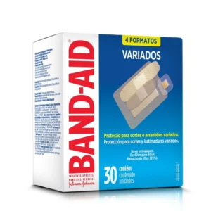 Band-Aid Johnson Curativo Transparente 10 Unidades